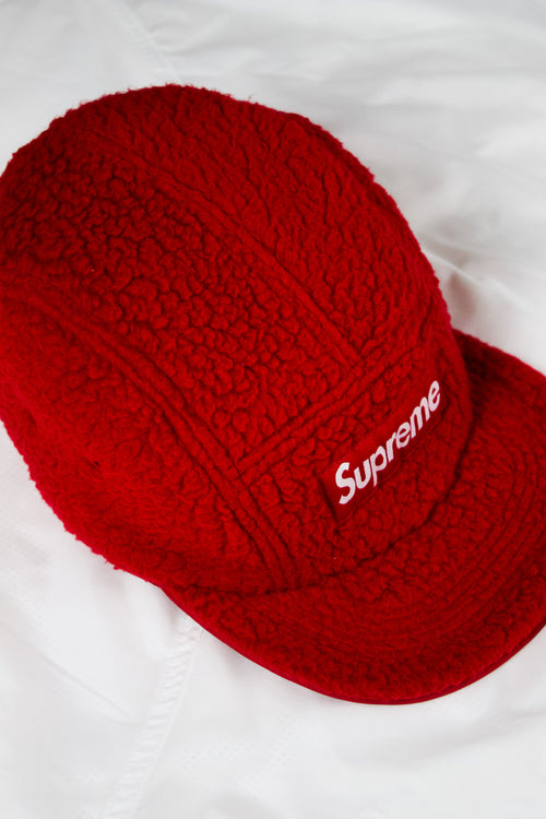 Boné Supreme 5 panel Polartec